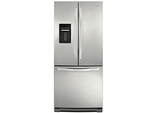 Whirlpool Corporation 19.7 CU FT FRENCH DOOR REFRIGERATOR W/EXTERIOR WATER DISPENSER STAINLESS
