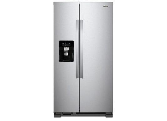 Whirlpool Corporation 36IN WIDE SIDE-BY-SIDE REFRIGERATOR, 25 CU FT, STAINLESS