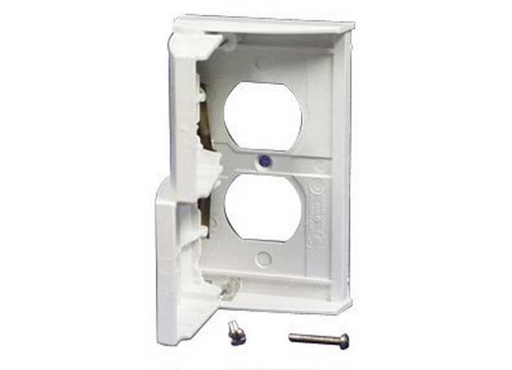 Winegard DUPLEX RECEPTACLE COVER, WHITE