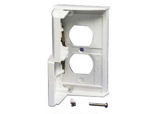 Winegard DUPLEX RECEPTACLE COVER, WHITE