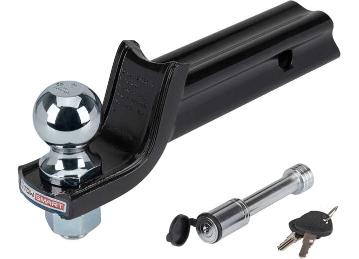 Winston Products - SmartStraps/CargoSmart/TowSmart CLASS III X-MOUNT SECURITY STARTER KIT W/ 2IN BALL & 5/8IN LOCKING PIN,2IN DROP,X 3/4IN RISE 5000LB