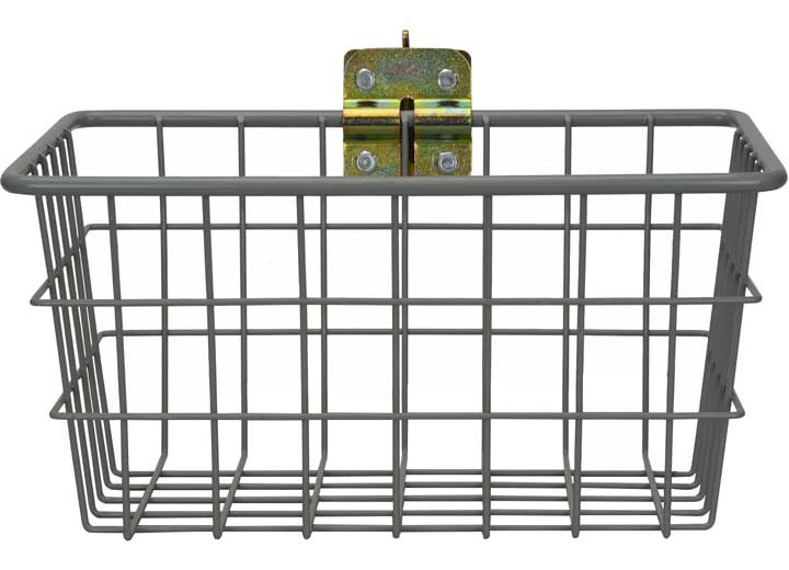 Winston Products - SmartStraps/CargoSmart/TowSmart SMALL STEEL TRACK BASKET, 6IN H X 12IN W X 6IN D