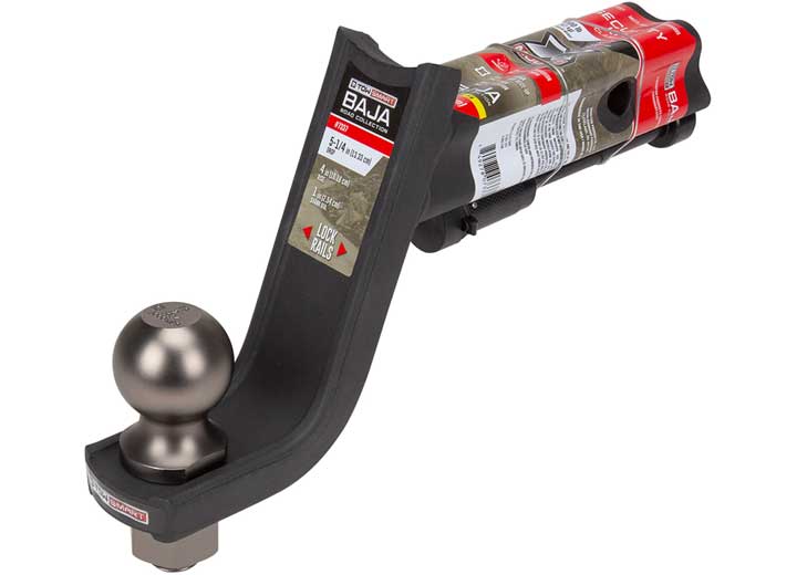 Winston Products - SmartStraps/CargoSmart/TowSmart BAJA COLLECTION-CLASS III 5000LB X-MOUNT SEC STR KIT 2IN BALL, 5/8IN HITCH PIN,5-1/4IN DROP,4IN RISE