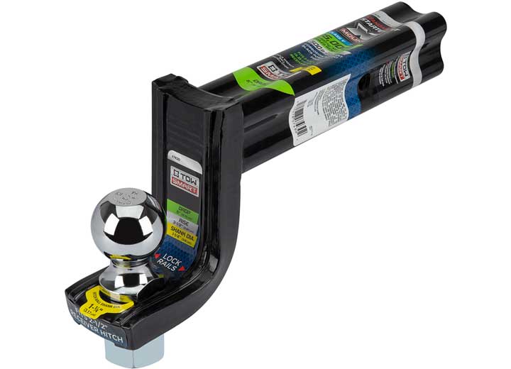 Winston Products - SmartStraps/CargoSmart/TowSmart CLASS V X-MOUNT STR KIT W/2-5/16IN BALL, 5/8IN HITCH PIN, 5IN DROP, 3-1/4IN RISE 15,000LB