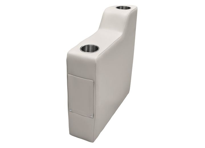 Wise Company WISE 3010 PREMIER PONTOON 7IN RIGHT RADIUS ARM REST - STONE