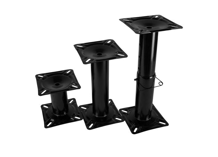 Wise Company WISE 8WD1250 7IN BLACK STEEL PEDESTAL