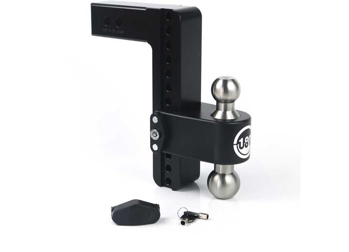Weigh Safe TURNOVER BALL  10IN DROP HITCH W/ 2.5IN SHANK (8K/14.5K GTWR)W/CERAKOTE