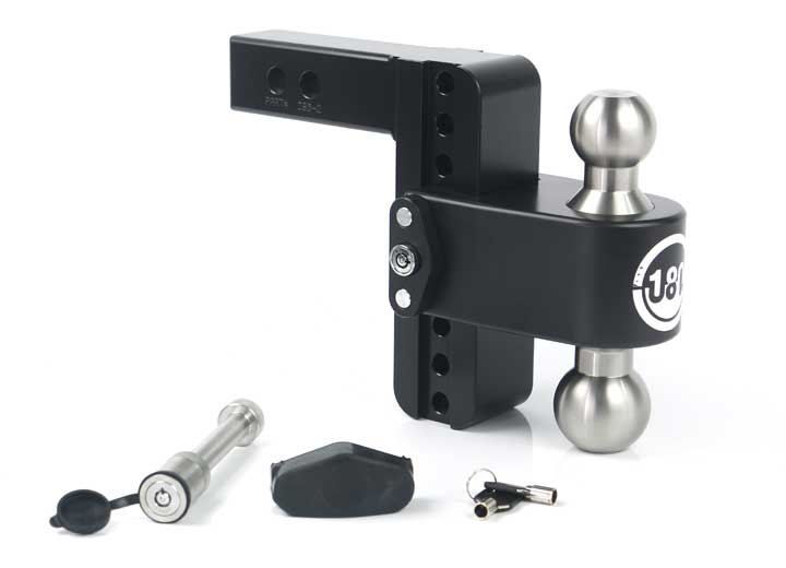 Weigh Safe TURNOVER BALL  6IN DROP HITCH W/ 2IN SHANK (8K/10K GTWR)W/CERAKOTE