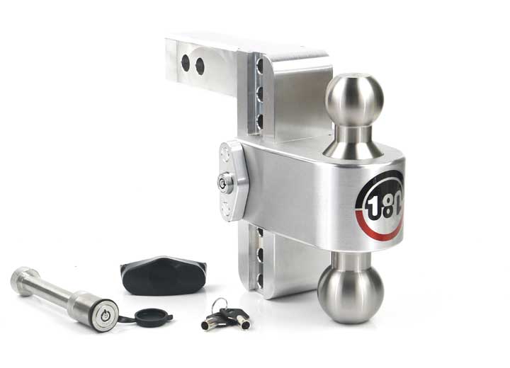 Weigh Safe TURNOVER BALL 6" DROP HITCH W/ 2" SHANK KEYED ALIKE WS05 INCLUDED