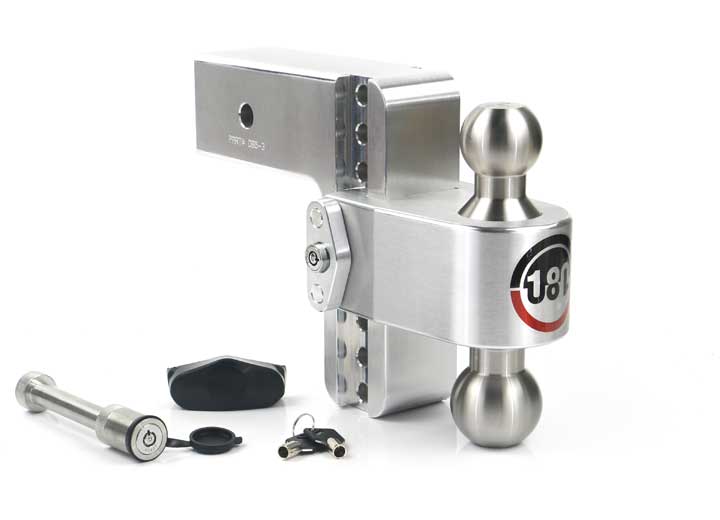 Weigh Safe TURNOVER BALL 6" DROP HITCH W/ 3" SHANK KEYED ALIKE WS05 INCLUDED