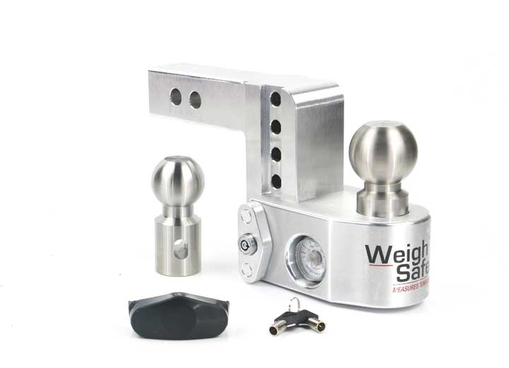 WEIGH SAFE 4IN DROP HITCH W/ 2IN SHANK (8K/10K GTWR)