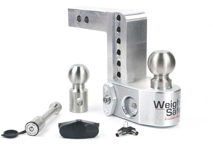 WEIGH SAFE 6" DROP HITCH W/2" SHANK KEYED ALIKE WS05 INCLUDED