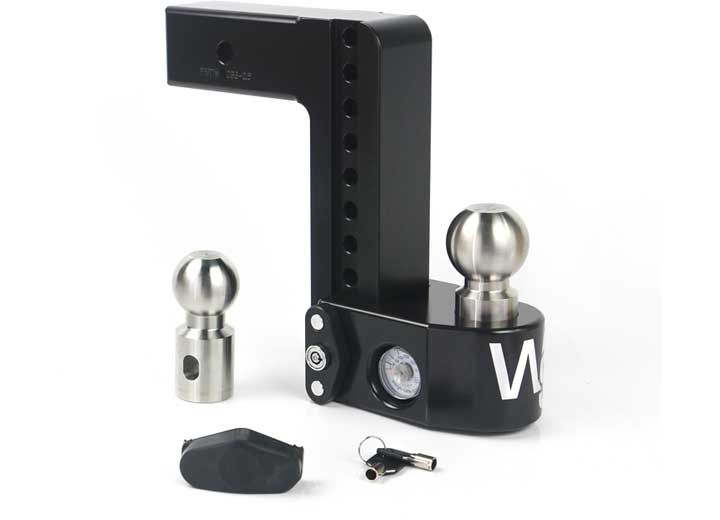 WEIGH SAFE 8IN DROP HITCH W/ 2.5IN SHANK (8K/14.5K GTWR)W/CERAKOTE