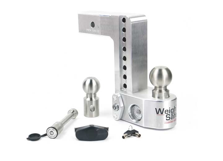 WEIGH SAFE 8" DROP HITCH W/ 2.5" SHANK KEYED ALIKE WS05 INCLUDED