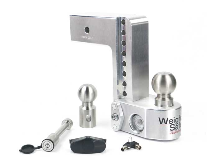 WEIGH SAFE 8" DROP HITCH W/ 3" SHANK KEYED ALIKE WS05 INCLUDED