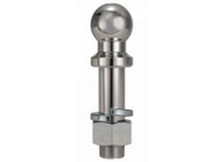 Trimax Locks 2IN STANDARD TOW BALL – CHROME, FOR HD ALUMINUM RAZORS