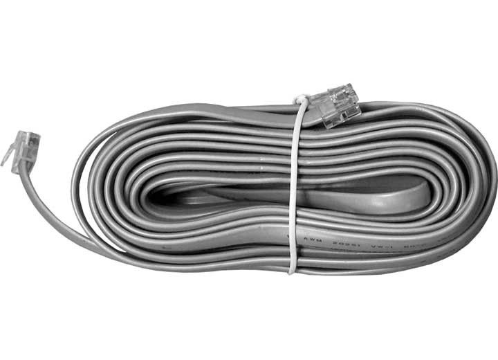 Xantrex REMOTE CABLE - 50FT TEL-CORD MODULAR 26AWG 6-CNDCT FLAT CROSSWIRED SILVER UL