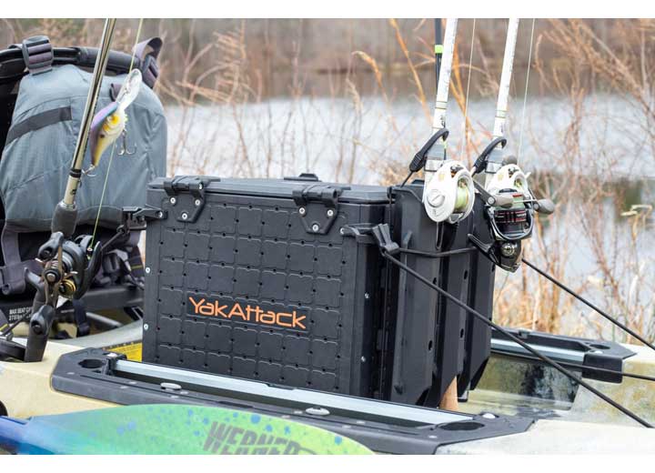 YakAttack BLACKPAK PRO KAYAK FISHING CRATE - 13IN X 13IN