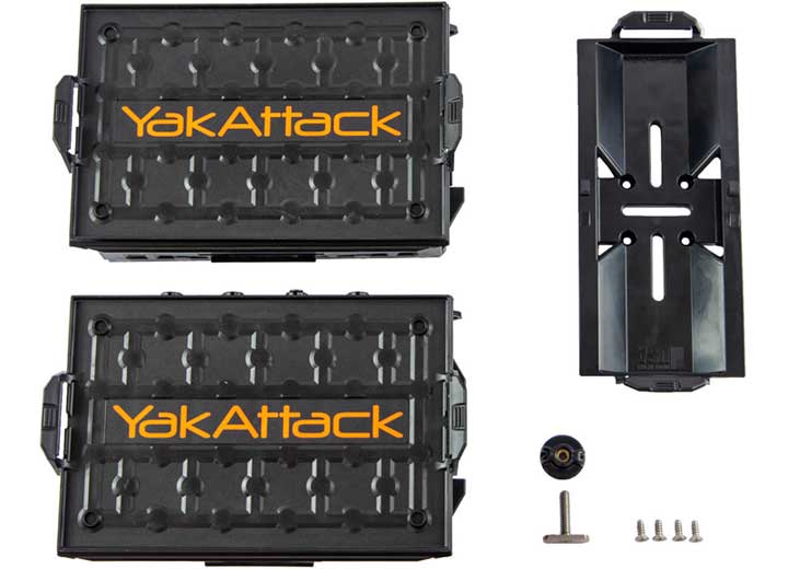 YakAttack TRACPAK COMBO KIT, TWO BOXES AND TRACK MOUNT