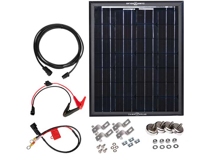Zamp Solar OBSIDIAN SERIES 25 WATT TRICKLE CHARGE (MAGNETIC MOUNTS)