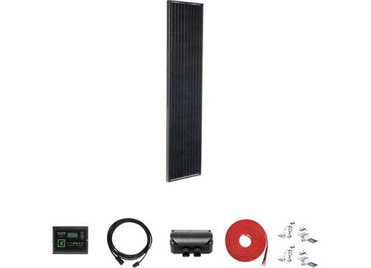 Zamp Solar AIRSTREAM LEGACY BLACK 95 WATT SOLAR DELUXE KIT (1936-2018)