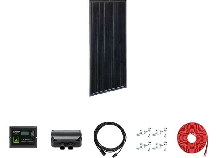 Zamp Solar OBSIDIAN SERIES 100 WATT SOLAR DELUXE KIT