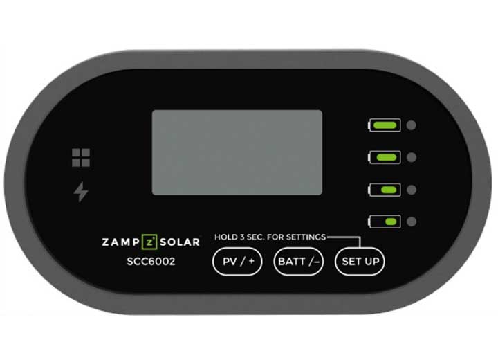 Zamp Solar DIGITAL LCD WIRED REMOTE BATTERY DISPLAY MPPT