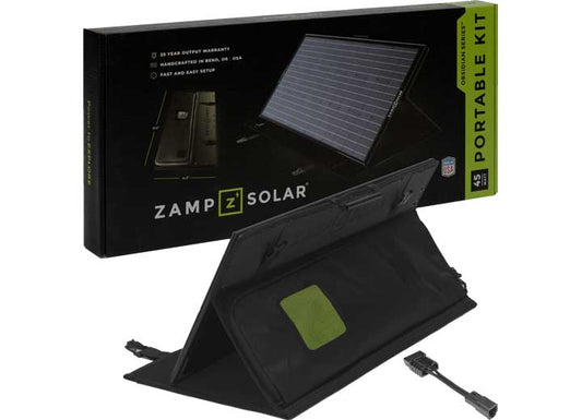 Zamp Solar OBSIDIAN SERIES 45-WATT DOMETIC PLB40 POWER CHARGING KIT