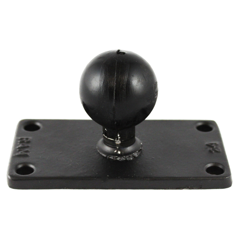 RAM Mount 2" x 4" Rectangle Base w/1.5" Ball [RAM-202U-24]