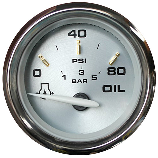 Faria Kronos 2" Oil Pressure Gauge - 80 PSI [19002]