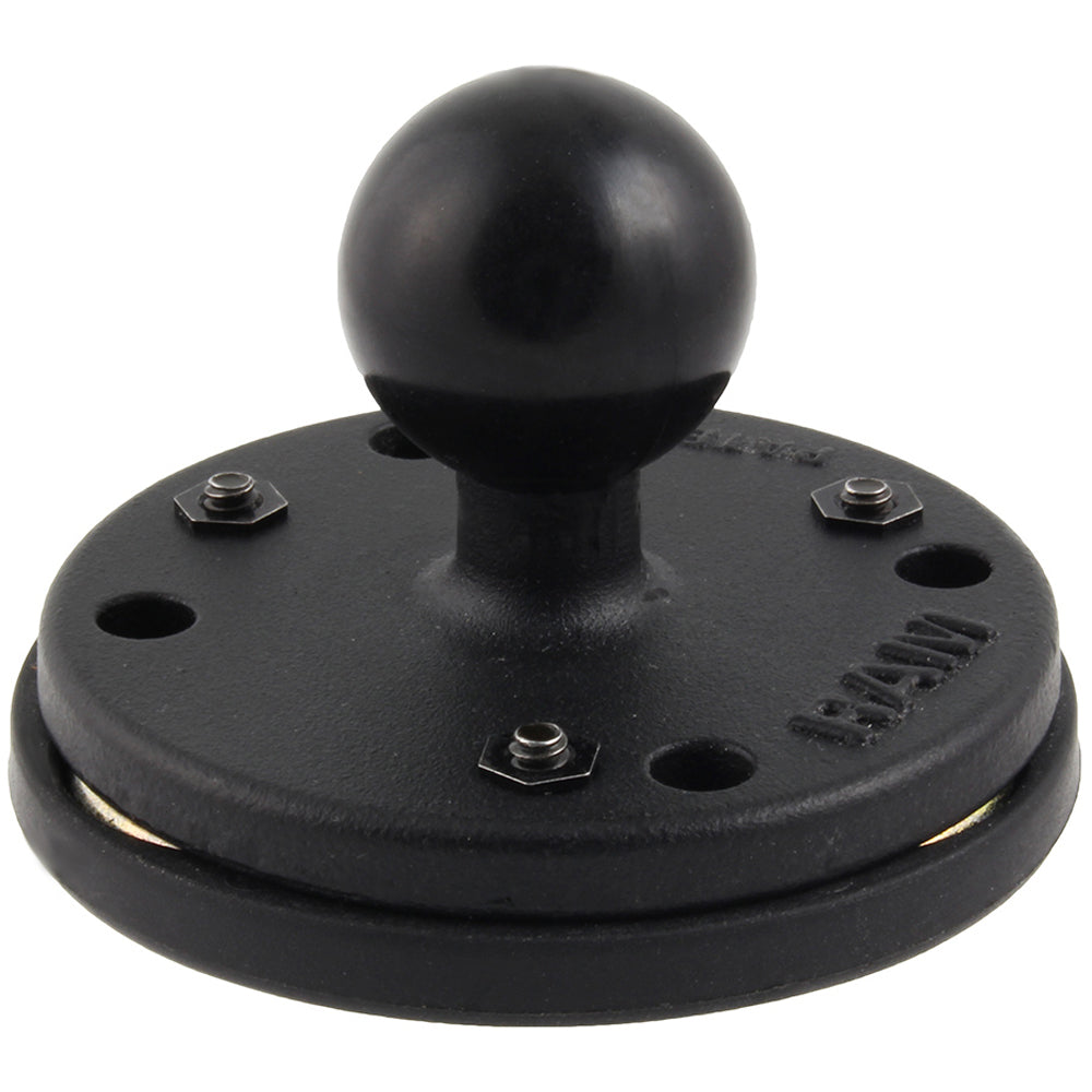 RAM Mount Triple Magnetic 2.5" Round Base w/1" Ball [RAM-B-202-339U]