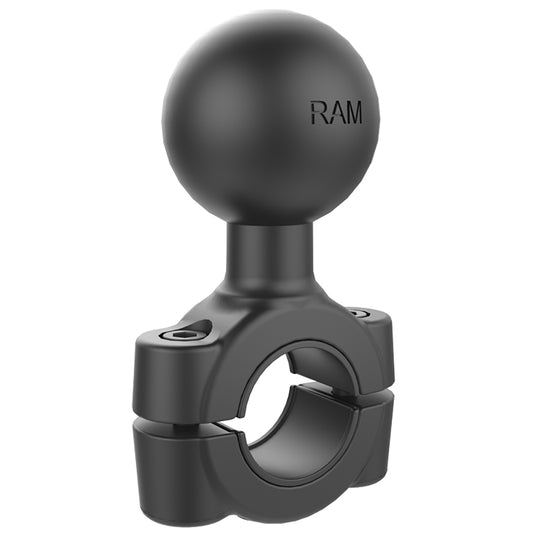 RAM Mount Torque 3/4" - 1" Diameter Handlebar/Rail Base with C Size 1.5" Ball [RAM-408-75-1U]