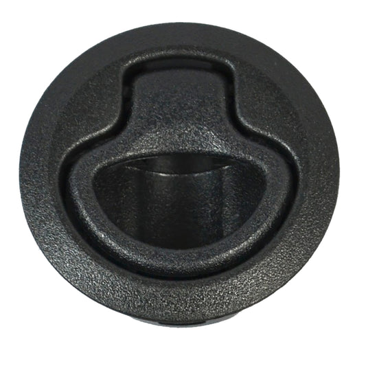 Southco Flush Pull Latch - Pull To Open - Non-Locking Black Plastic [M1-63]