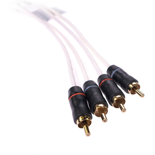 Fusion Performance RCA Cable - 4 Channel - 25 [010-12620-00]