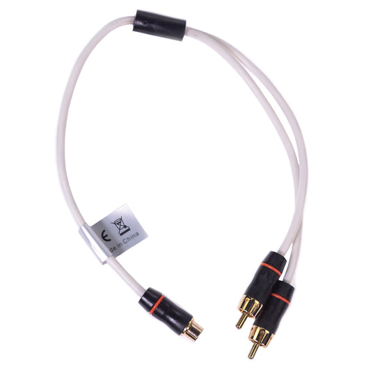 Fusion Performance RCA Cable Splitter - 1 Female to 2 Male - .9 [010-12621-00]