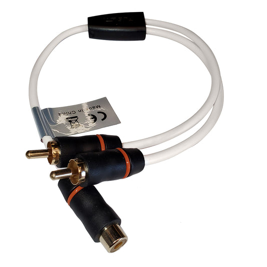 Fusion RCA Cable Splitter - 1 Female to 2 Male - 1 [010-12895-00]