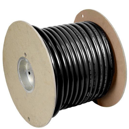 Pacer Black 1 AWG Battery Cable - 100  [WUL1BK-100]