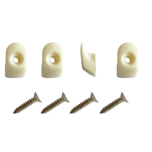 Blue Performance White Hooks  Screws - 4 Pieces [PC980]