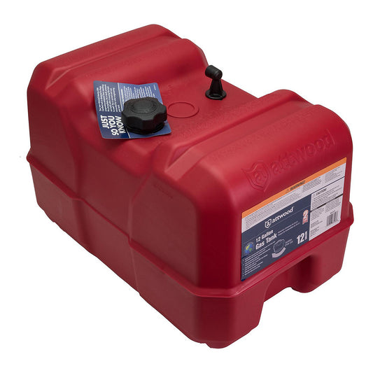 Attwood Portable Fuel Tank - 12 Gallon w/o Gauge [8812LP2]